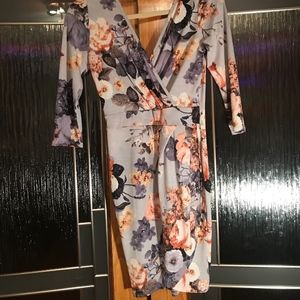 Size S floral Fashion Nova dress